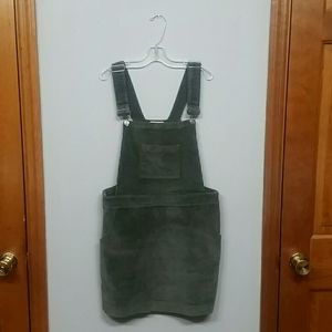 Olive Green Corduroy Jumper